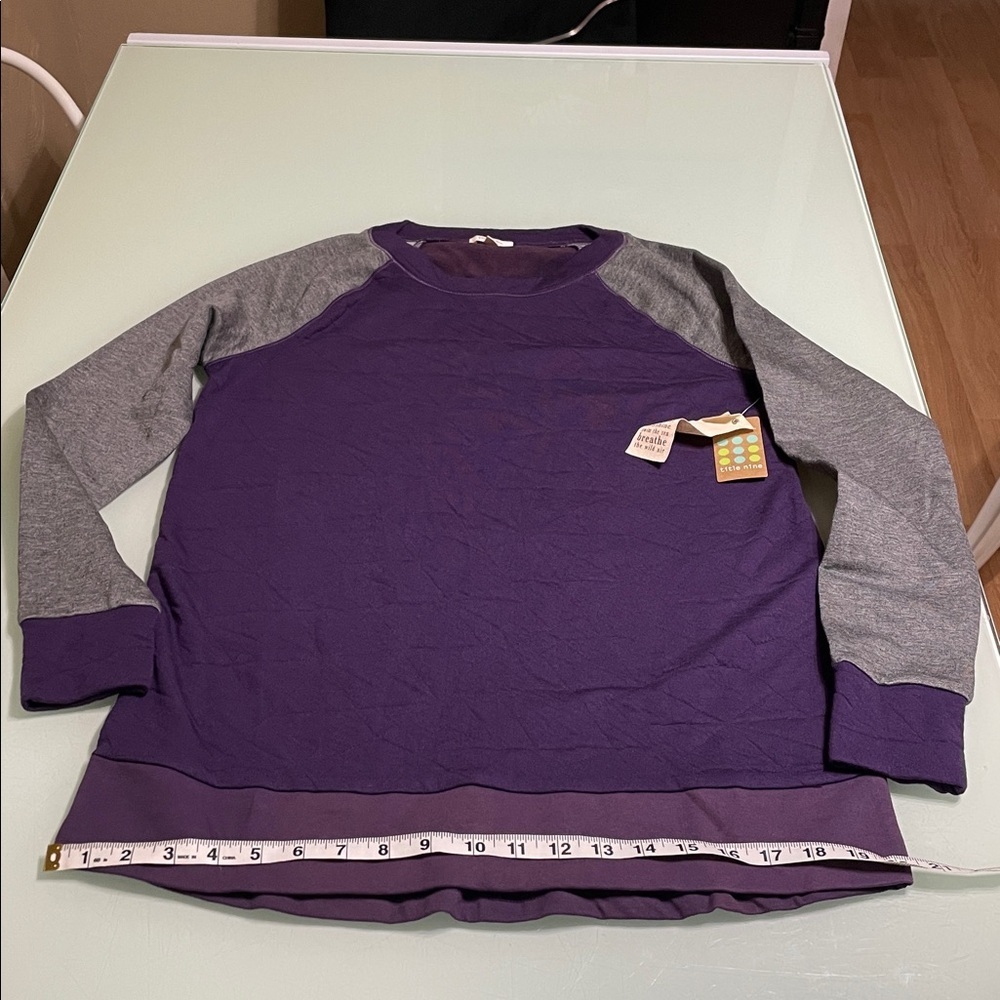 Pink Lotus Purple Cozy Top - Picture 4 of 9